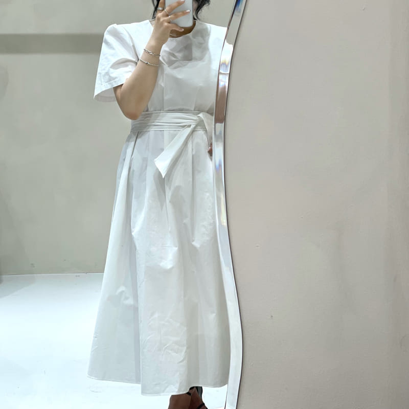 TWENTY FOUR SEVEN - Korean Children Fashion - #Kfashion4kids - Pintuck One-piece