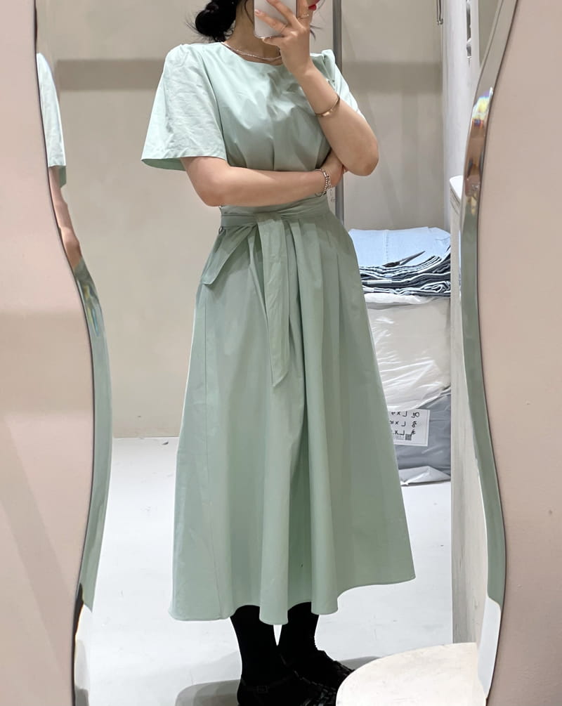 TWENTY FOUR SEVEN - Korean Children Fashion - #Kfashion4kids - Pintuck One-piece - 3