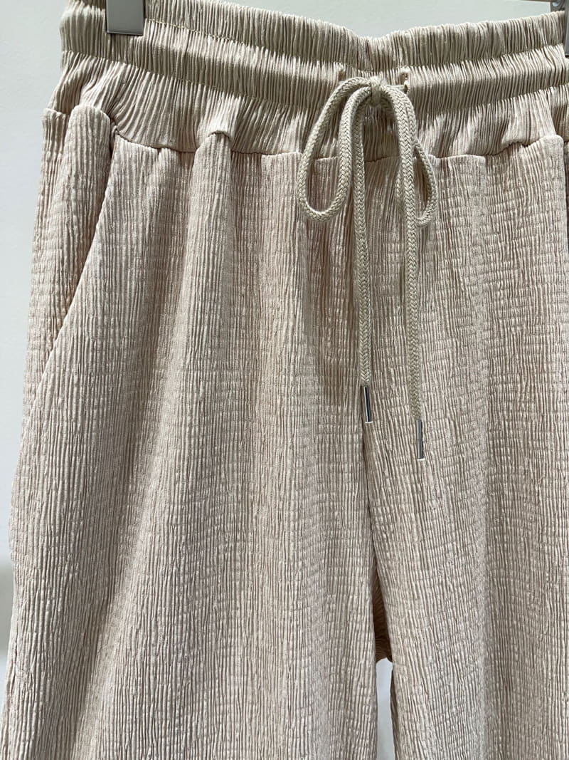 TWENTY FOUR SEVEN - Korean Children Fashion - #Kfashion4kids - Plan Wrinkle Pants - 2