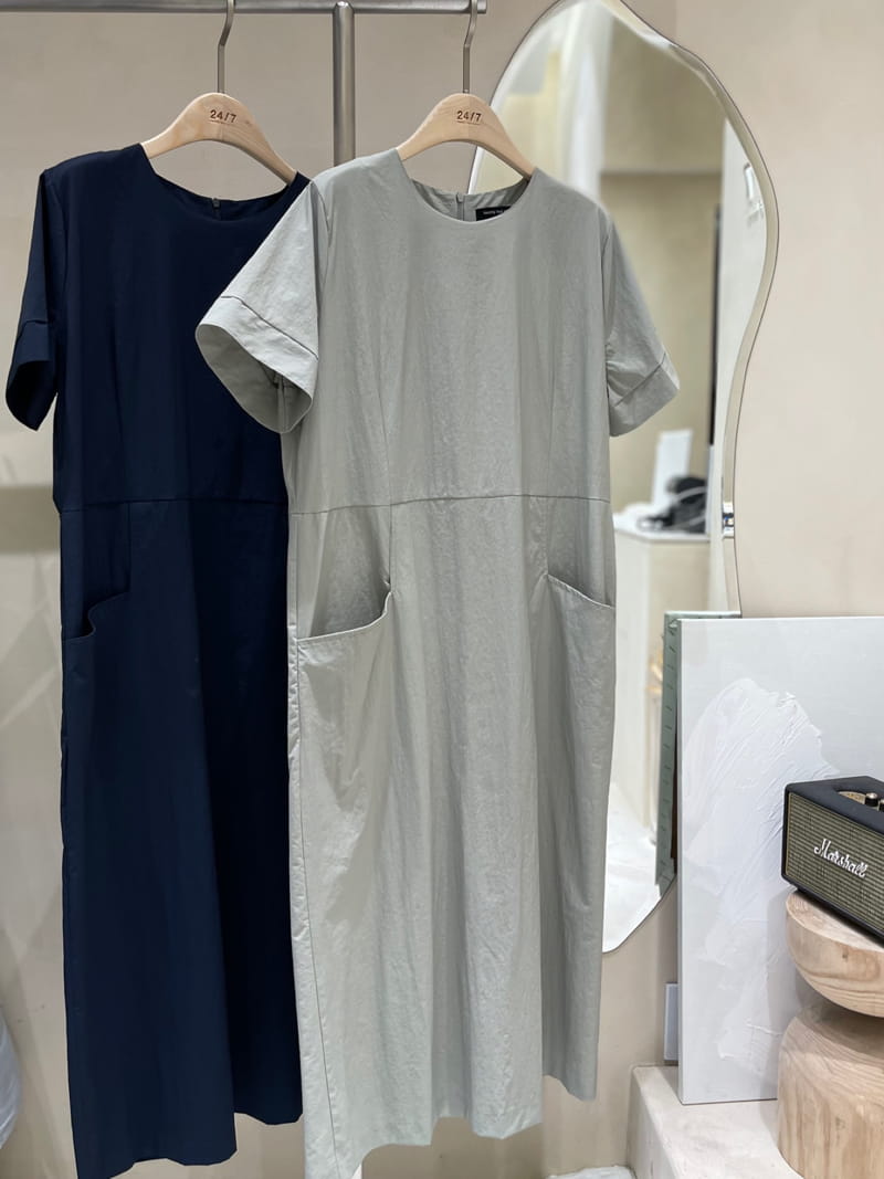 TWENTY FOUR SEVEN - Korean Children Fashion - #Kfashion4kids - Basque One-piece - 3
