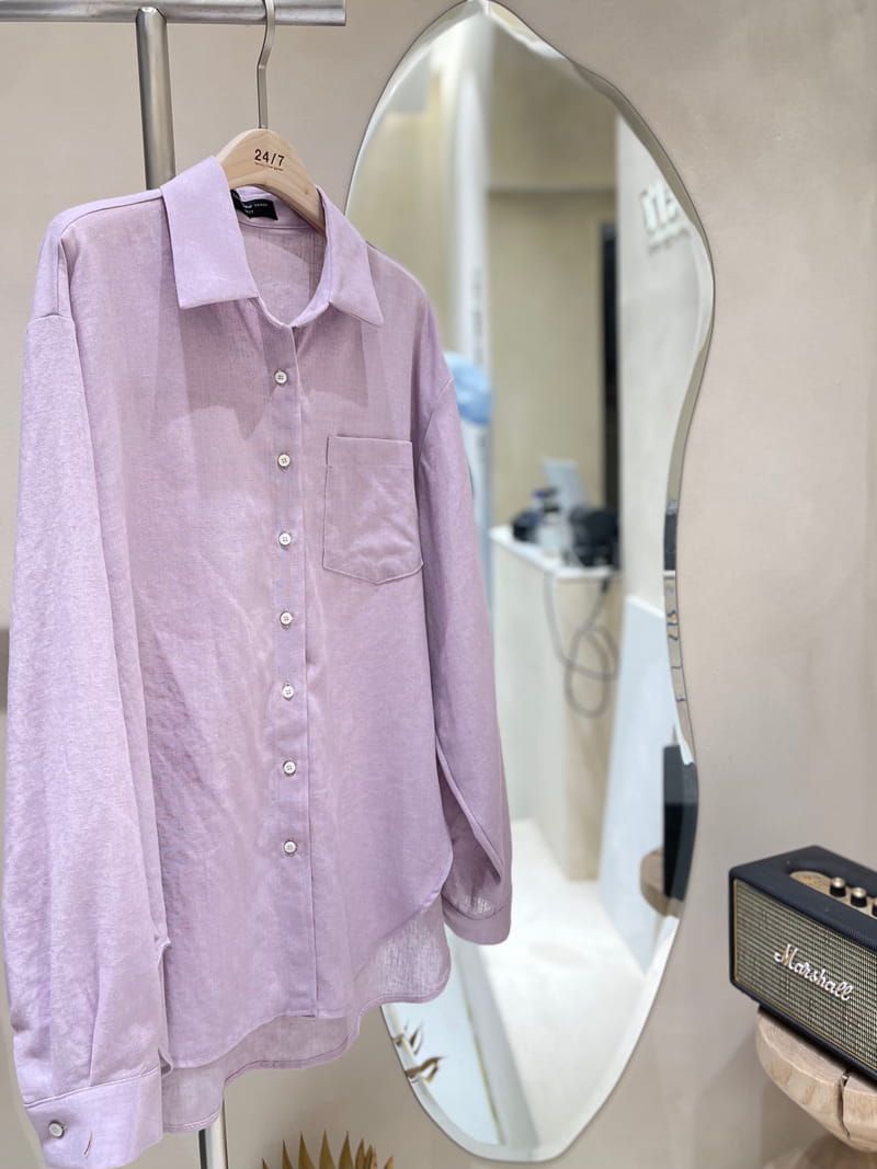 TWENTY FOUR SEVEN - Korean Children Fashion - #Kfashion4kids - London Linen Shirt - 3