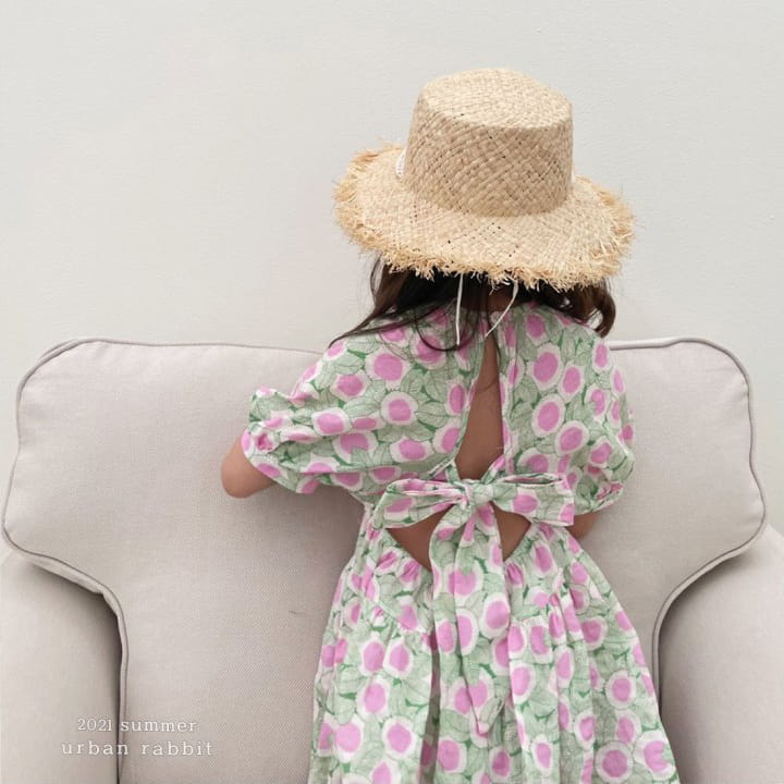 URBAN RABBIT - Korean Children Fashion - #Kfashion4kids - Ribbon One-piece