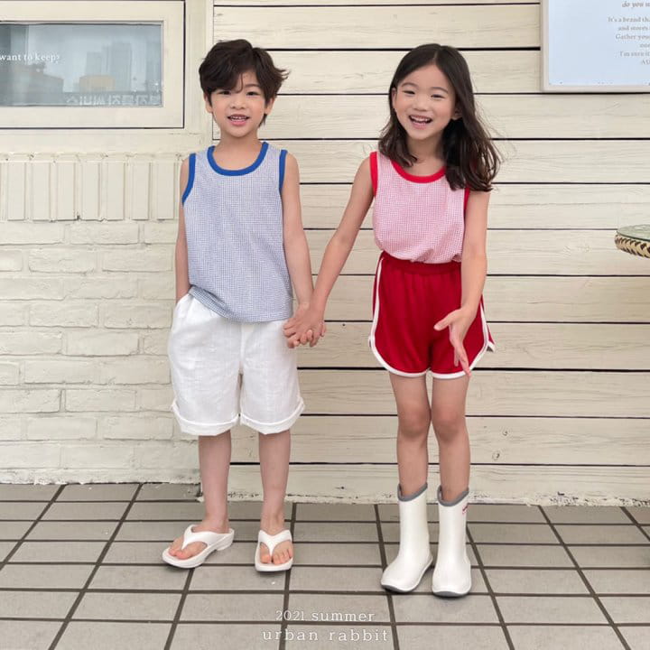 URBAN RABBIT - Korean Children Fashion - #Kfashion4kids - Square Sleeveless Tee - 2