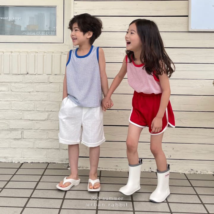 URBAN RABBIT - Korean Children Fashion - #Kfashion4kids - Square Sleeveless Tee - 4