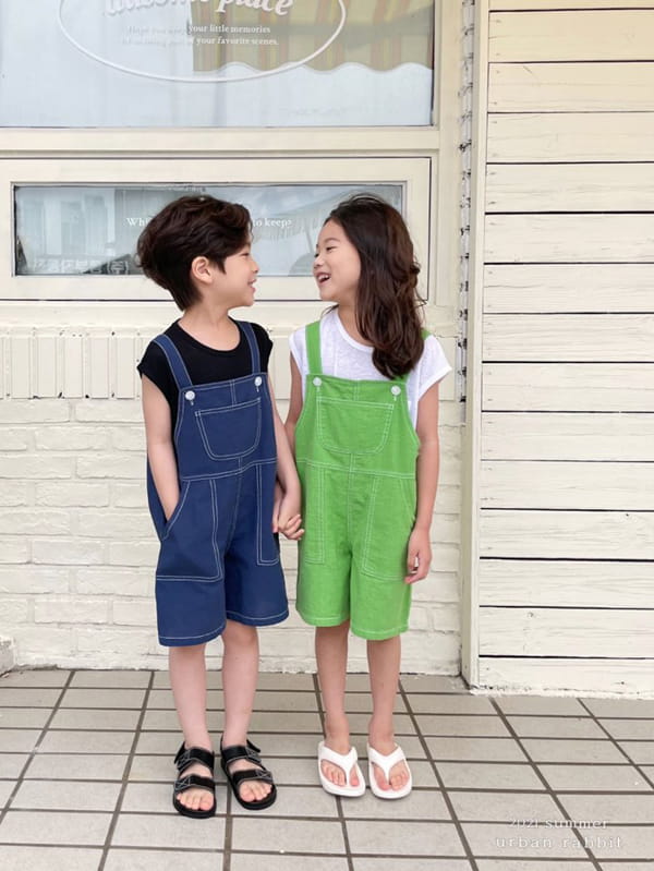 URBAN RABBIT - Korean Children Fashion - #Kfashion4kids - Pocket Overall - 2