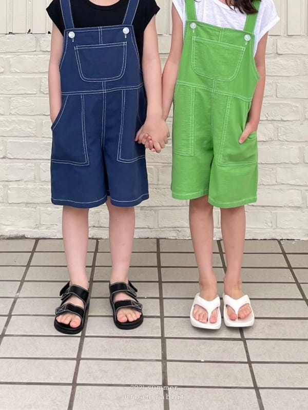 URBAN RABBIT - Korean Children Fashion - #Kfashion4kids - Pocket Overall - 5