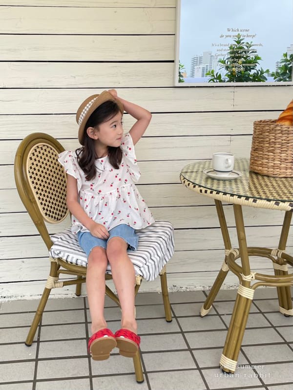 URBAN RABBIT - Korean Children Fashion - #Kfashion4kids - Cherry Blouse - 6