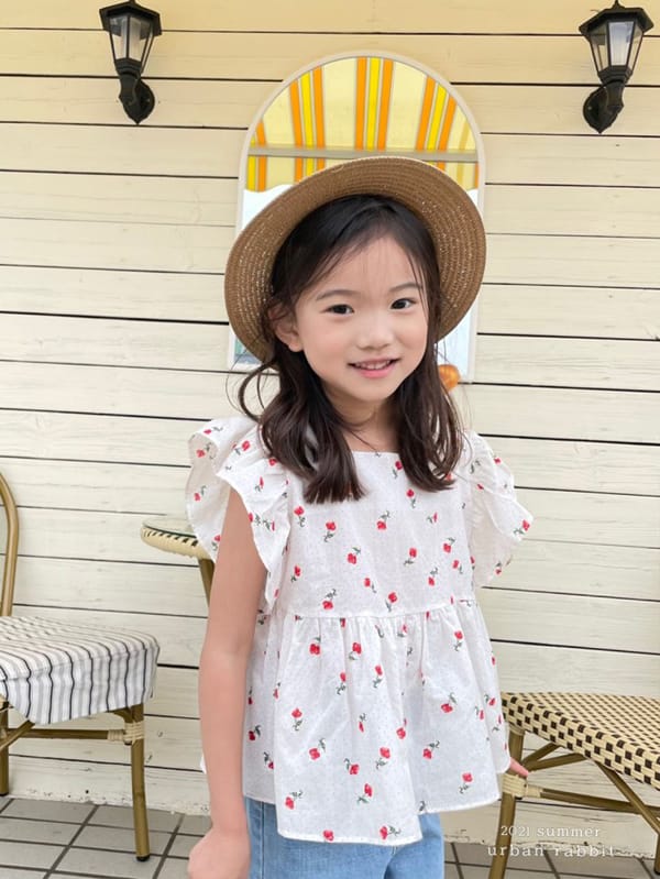 URBAN RABBIT - Korean Children Fashion - #Kfashion4kids - Cherry Blouse - 7