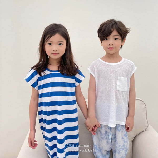 URBAN RABBIT - Korean Children Fashion - #Kfashion4kids - Pocket Sleeveless - 2