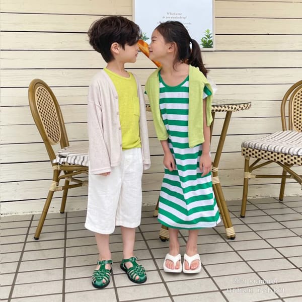 URBAN RABBIT - Korean Children Fashion - #Kfashion4kids - Pocket Sleeveless - 4