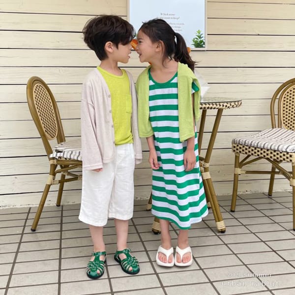 URBAN RABBIT - Korean Children Fashion - #Kfashion4kids - Pocket Sleeveless - 5