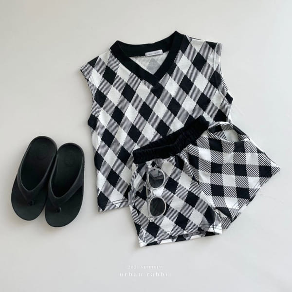 URBAN RABBIT - Korean Children Fashion - #Kfashion4kids - Wafel Top Bottom Set - 11
