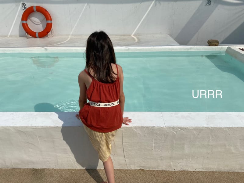 URRR - Korean Children Fashion - #Kfashion4kids - Sand Sleeveless - 3