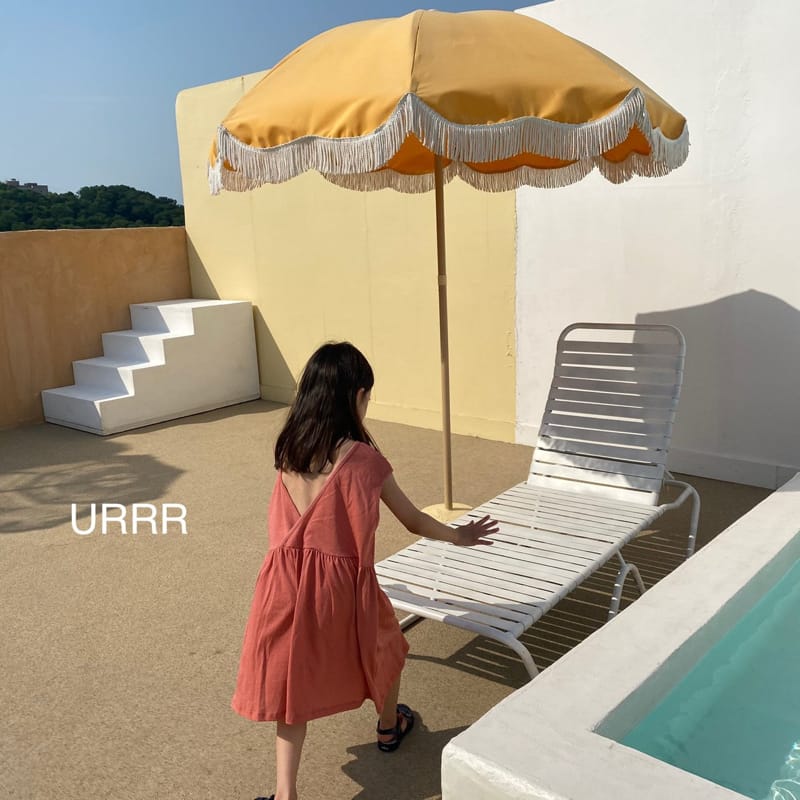 URRR - Korean Children Fashion - #Kfashion4kids - Open One-piece - 4