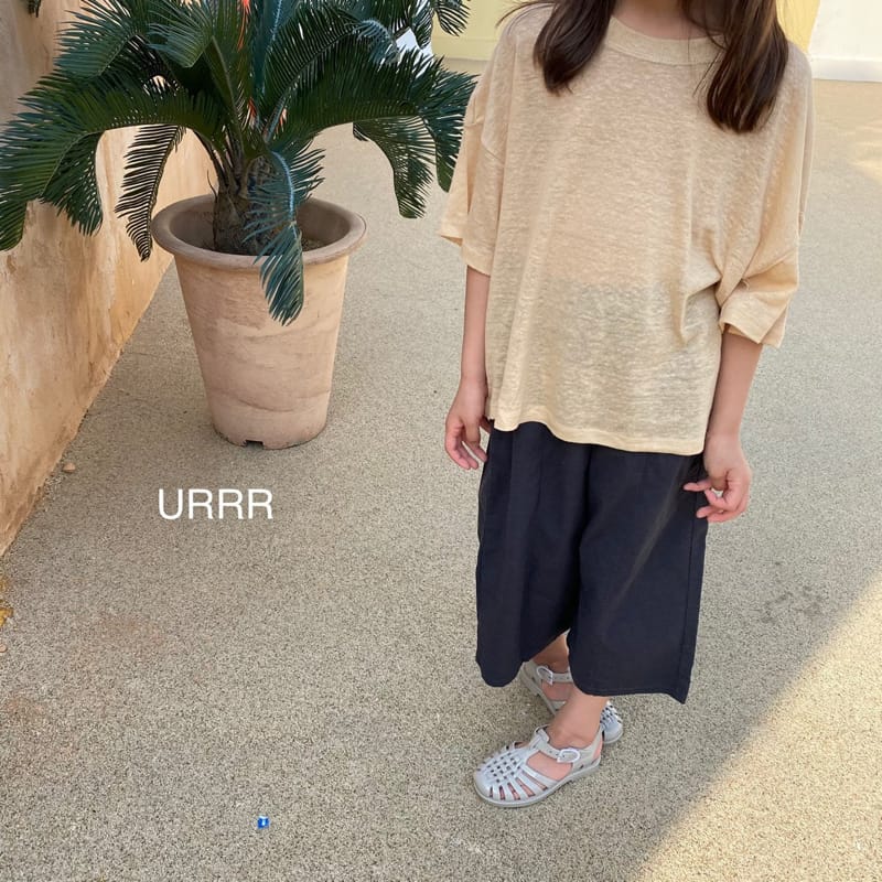 URRR - Korean Children Fashion - #Kfashion4kids - Hokey Linen Tee