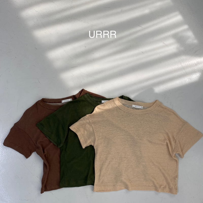 URRR - Korean Children Fashion - #Kfashion4kids - Hokey Linen Tee - 11