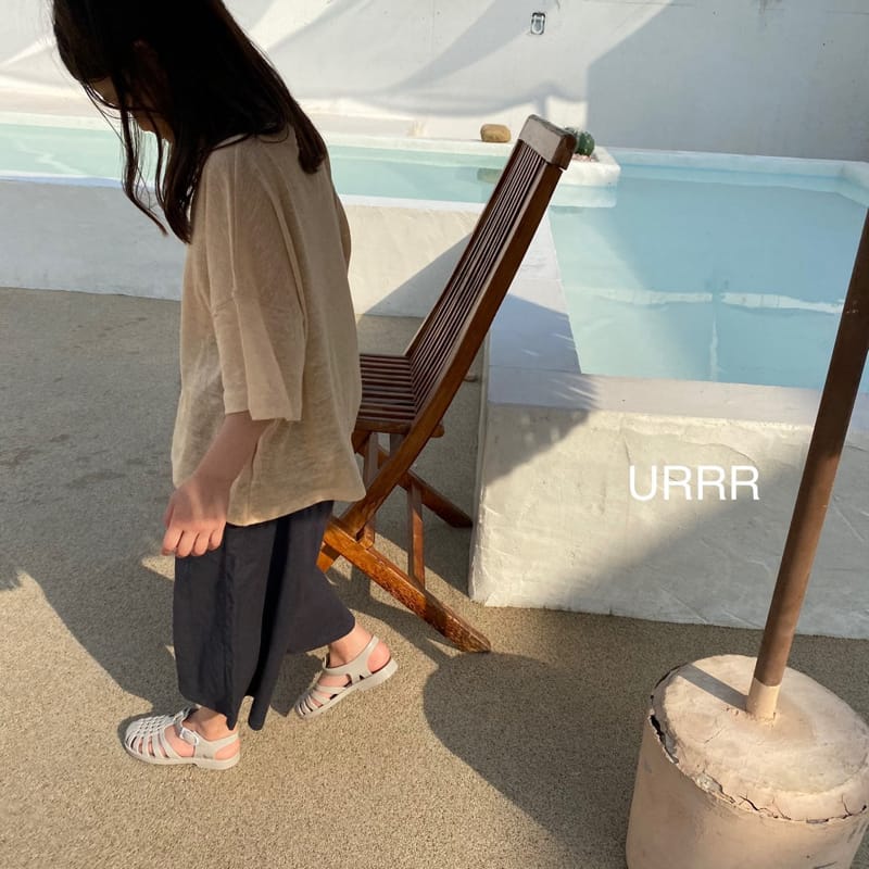 URRR - Korean Children Fashion - #Kfashion4kids - Hokey Linen Tee - 12