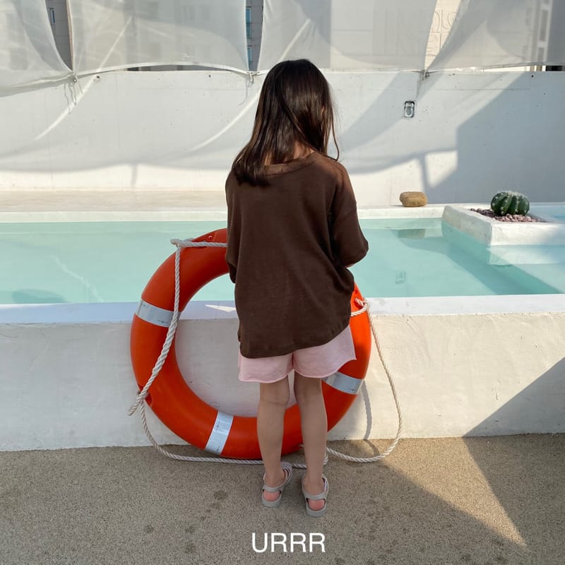 URRR - Korean Children Fashion - #Kfashion4kids - Hokey Linen Tee - 6