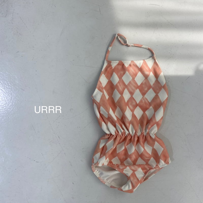 URRR - Korean Children Fashion - #Kfashion4kids - Peach Swimwear - 11