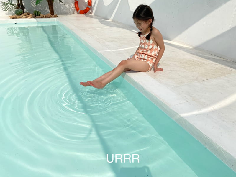 URRR - Korean Children Fashion - #Kfashion4kids - Peach Swimwear - 3
