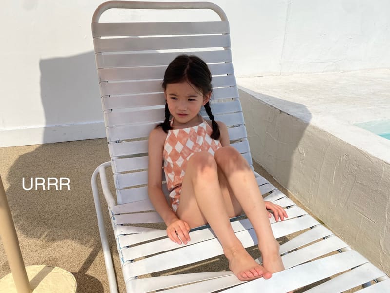 URRR - Korean Children Fashion - #Kfashion4kids - Peach Swimwear - 5