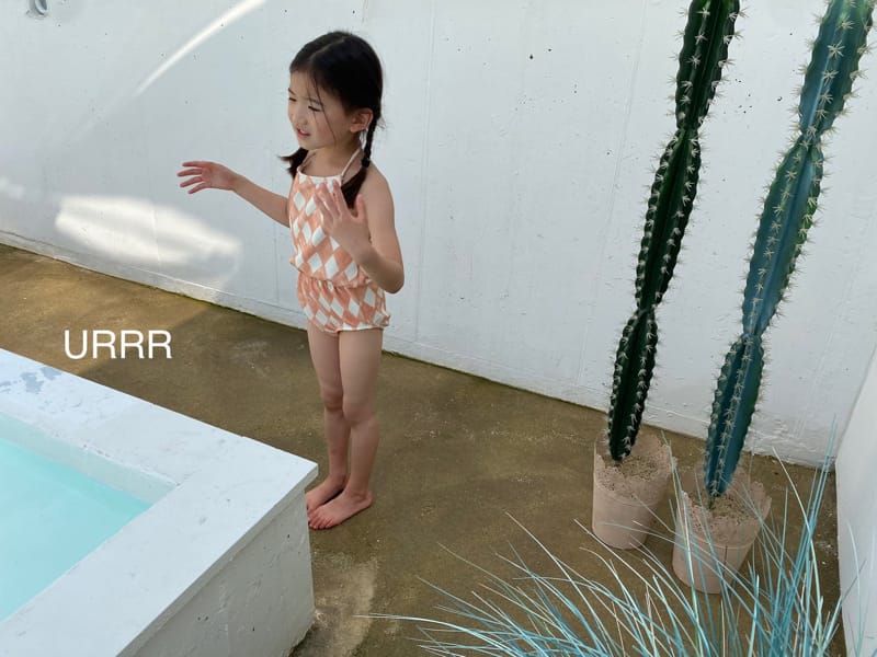 URRR - Korean Children Fashion - #Kfashion4kids - Peach Swimwear - 7
