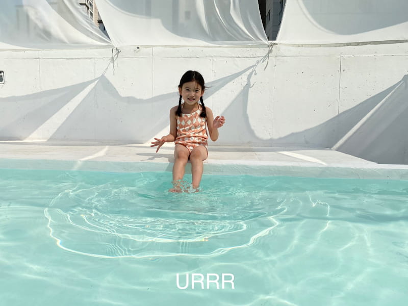 URRR - Korean Children Fashion - #Kfashion4kids - Peach Swimwear - 8