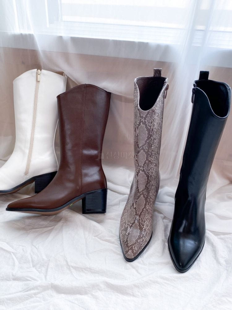 VADE - Korean Children Fashion - #Kfashion4kids - Ja 1323 Western Basic Boots