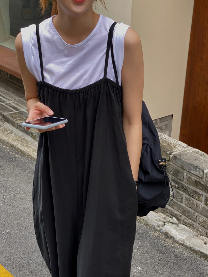 VINEYARD - Korean Children Fashion - #Kfashion4kids - Wide Jumpsuit - 2