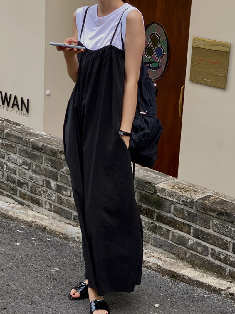VINEYARD - Korean Children Fashion - #Kfashion4kids - Wide Jumpsuit - 4