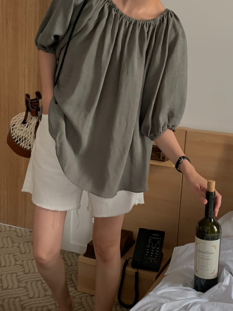 VINEYARD - Korean Children Fashion - #Kfashion4kids - Shirring Band Blouse