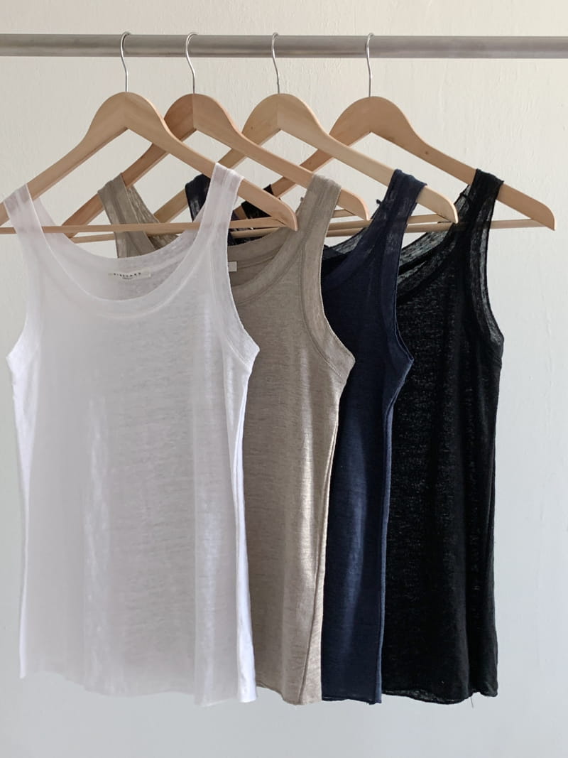 VINEYARD - Korean Children Fashion - #Kfashion4kids - Linen Edd Sleeveless - 3