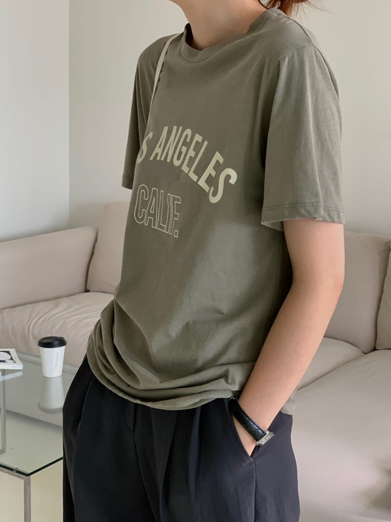 VINEYARD - Korean Children Fashion - #Kfashion4kids - Loen Print Tee