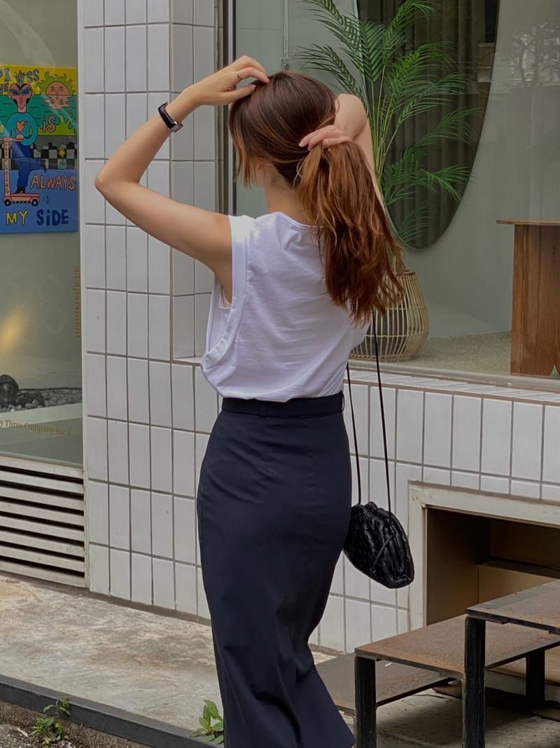 VINEYARD - Korean Children Fashion - #Kfashion4kids - Norten Sleeveless Tee