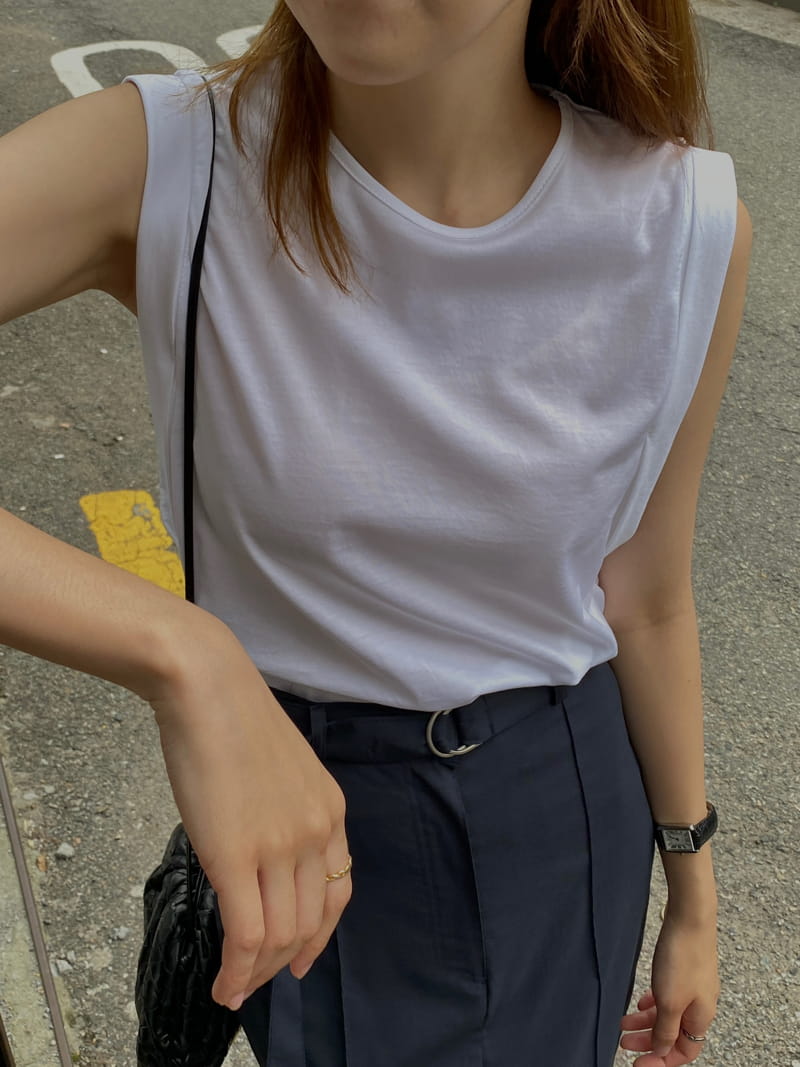 VINEYARD - Korean Children Fashion - #Kfashion4kids - Norten Sleeveless Tee - 8