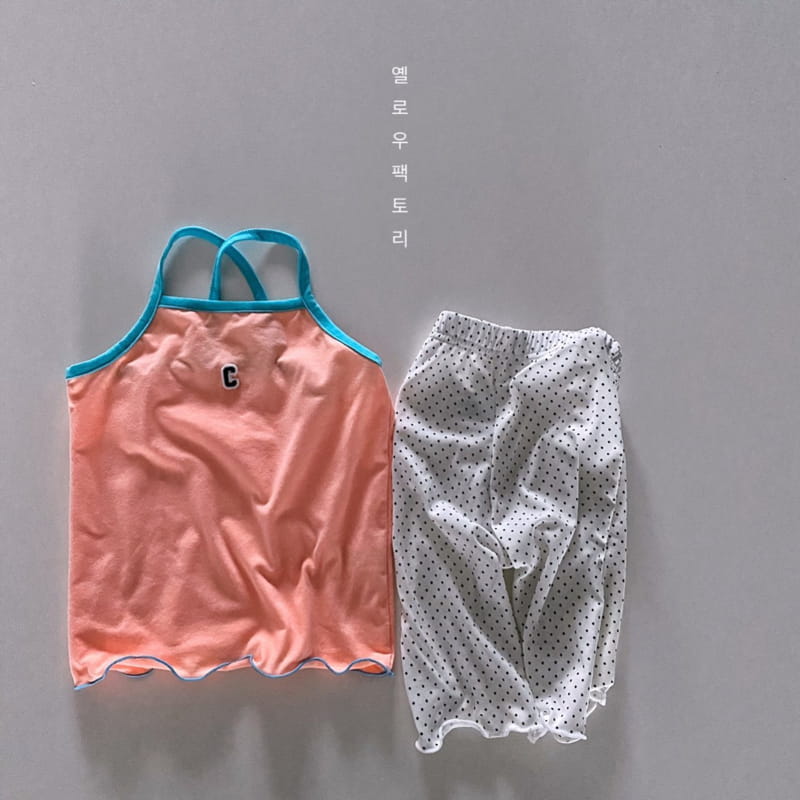 YELLOW FACTORY - Korean Children Fashion - #Kfashion4kids - Ggobul String Sleevelss - 12