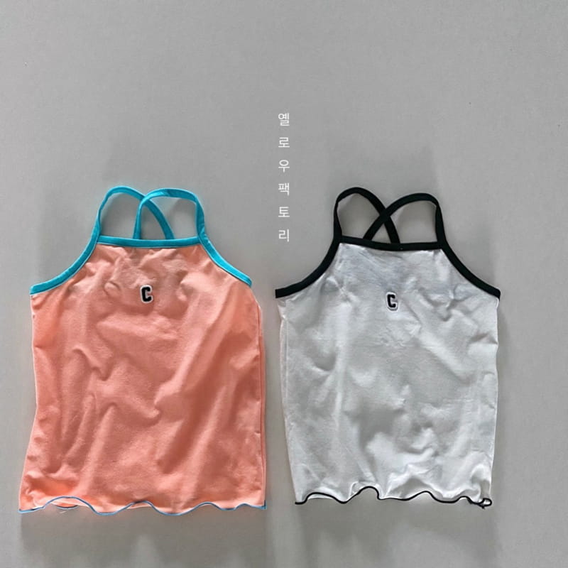 YELLOW FACTORY - Korean Children Fashion - #Kfashion4kids - Ggobul String Sleevelss - 2