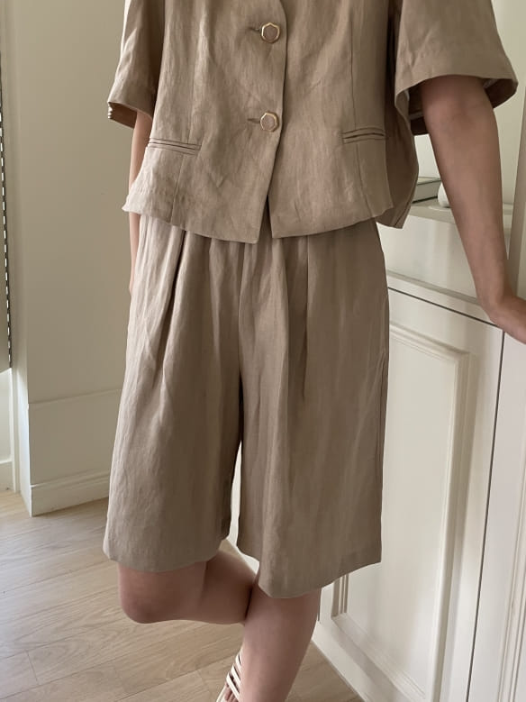 3ROOMS - Korean Children Fashion - #Kfashion4kids - Banding Half Pants - 2