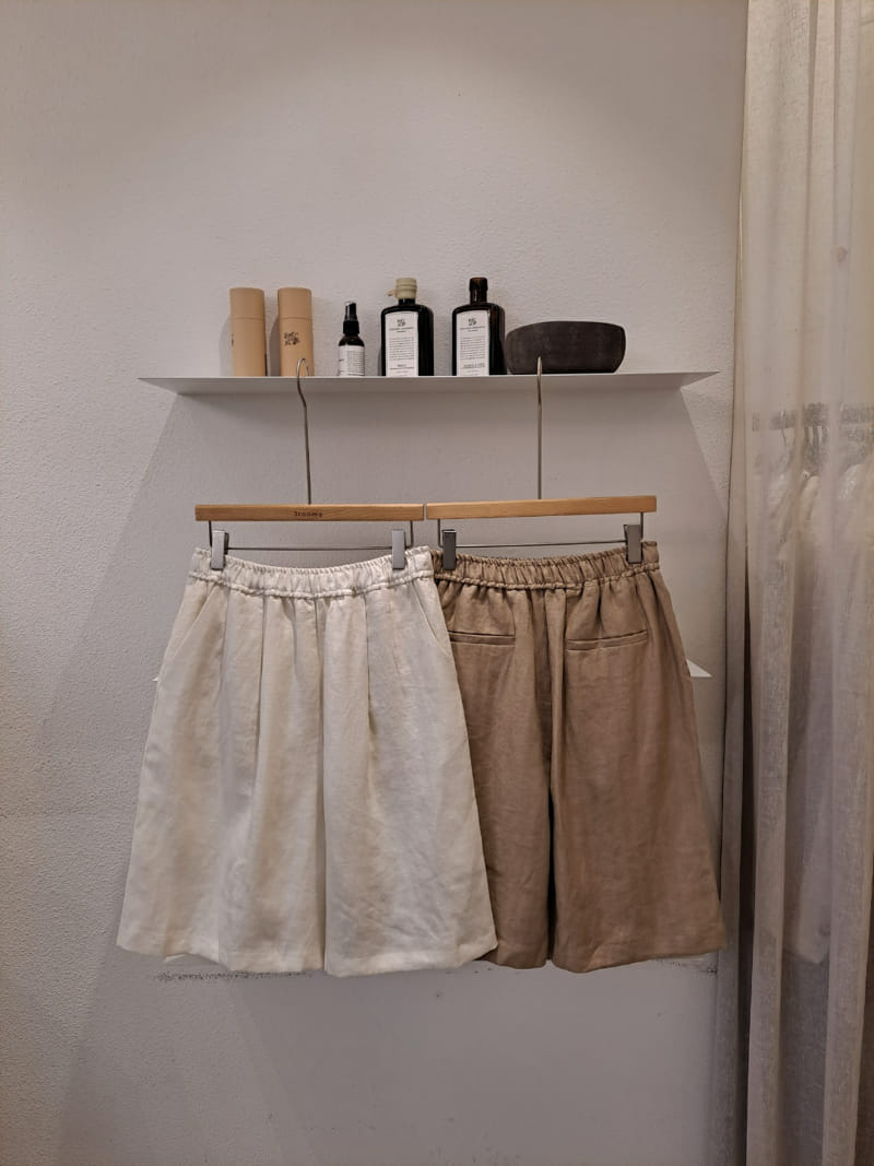 3ROOMS - Korean Children Fashion - #Kfashion4kids - Banding Half Pants - 3