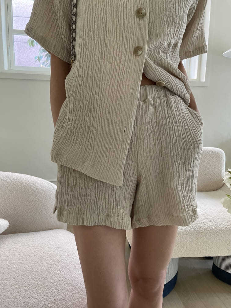 3ROOMS - Korean Children Fashion - #Kfashion4kids - Banding Half Pants - 3