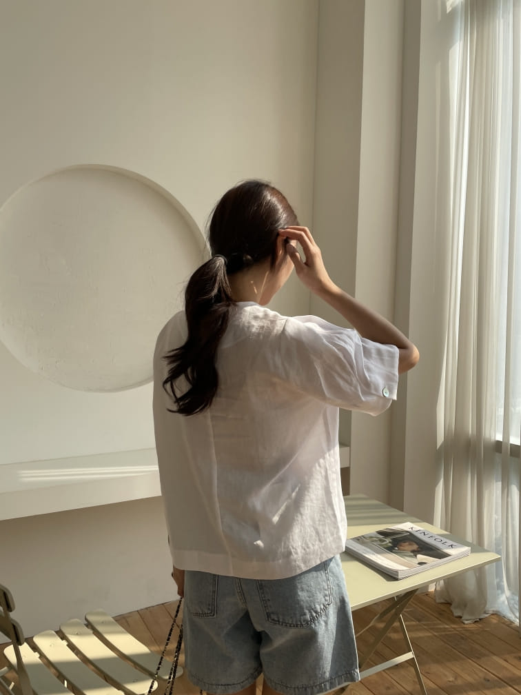 3ROOMS - Korean Children Fashion - #Kfashion4kids - Natural Blouse