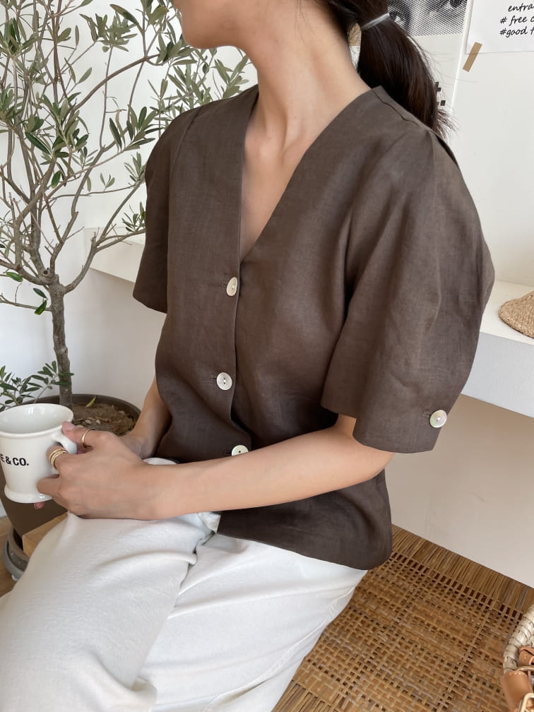 3ROOMS - Korean Children Fashion - #Kfashion4kids - Natural Blouse - 2