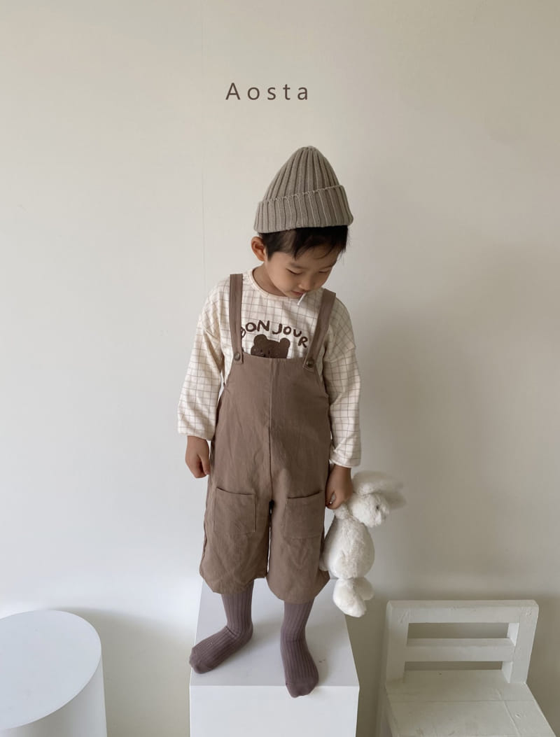 AOSTA - Korean Children Fashion - #Kfashion4kids - Le Bbang Dungarees - 12