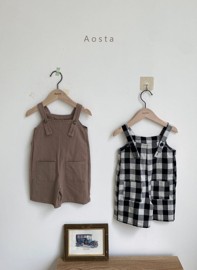AOSTA - Korean Children Fashion - #Kfashion4kids - Le Bbang Dungarees - 2