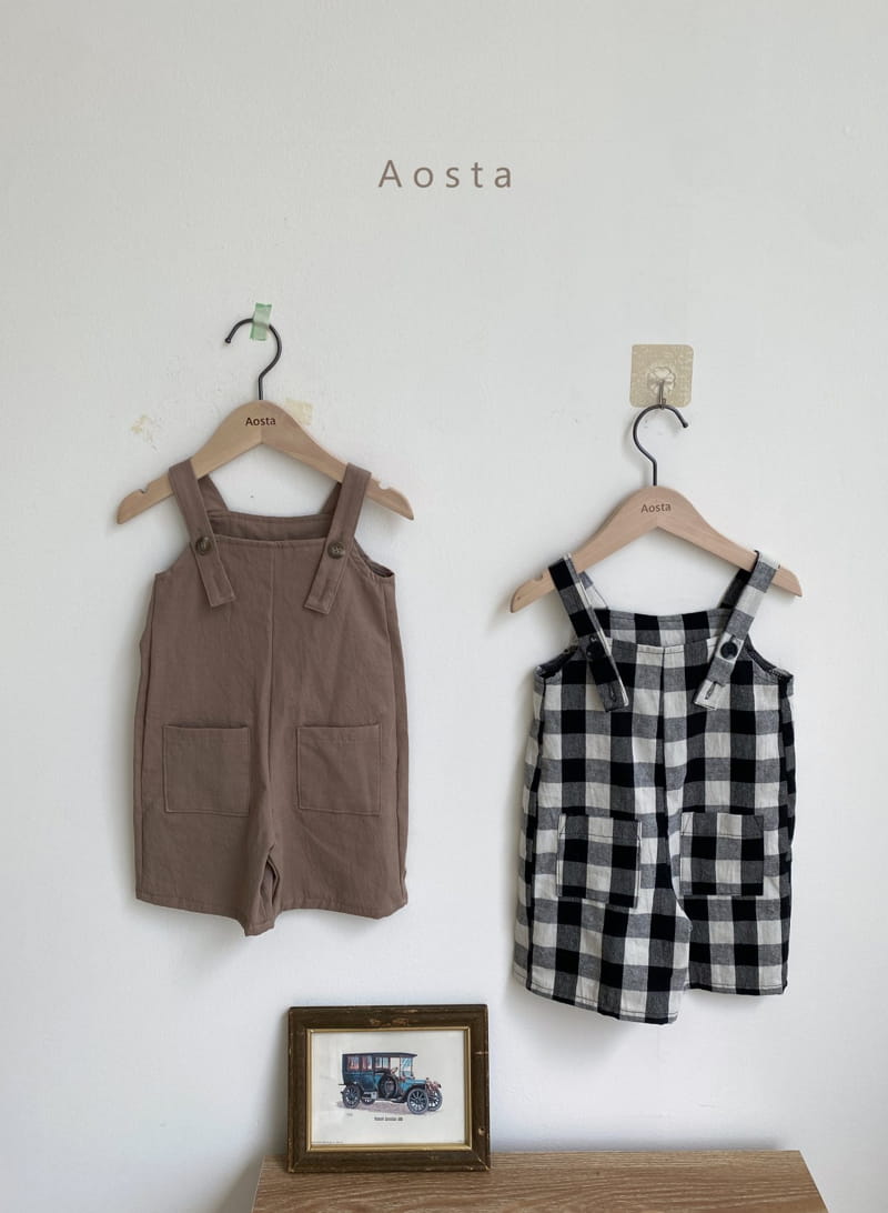 AOSTA - Korean Children Fashion - #Kfashion4kids - Le Bbang Dungarees - 3