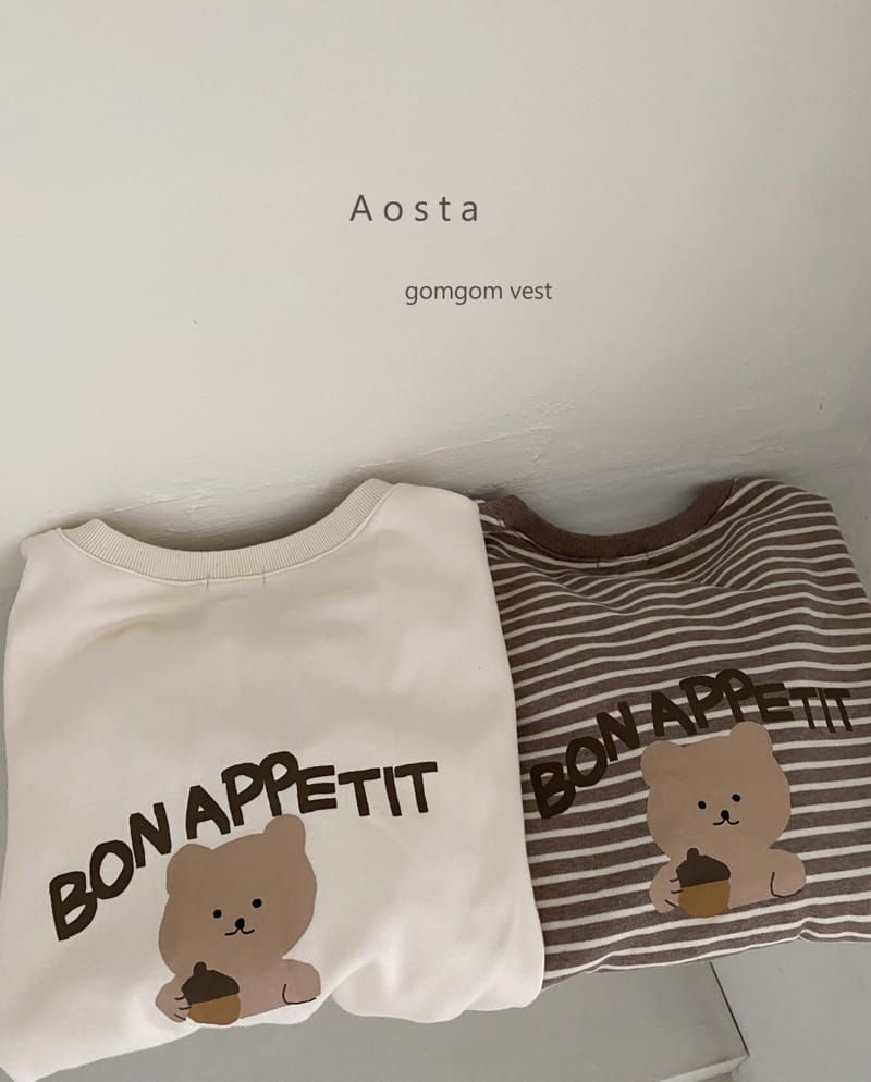 AOSTA - Korean Children Fashion - #Kfashion4kids - Mom Bear Vest - 4