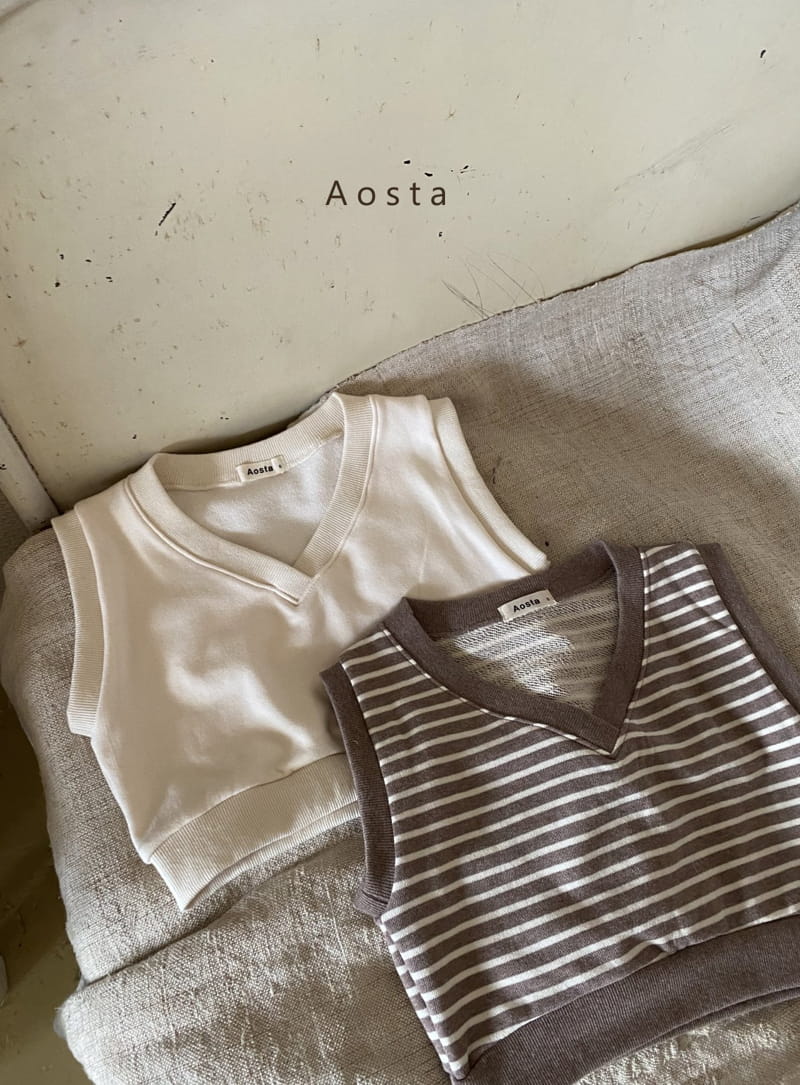 AOSTA - Korean Children Fashion - #Kfashion4kids - Bear Vest - 4