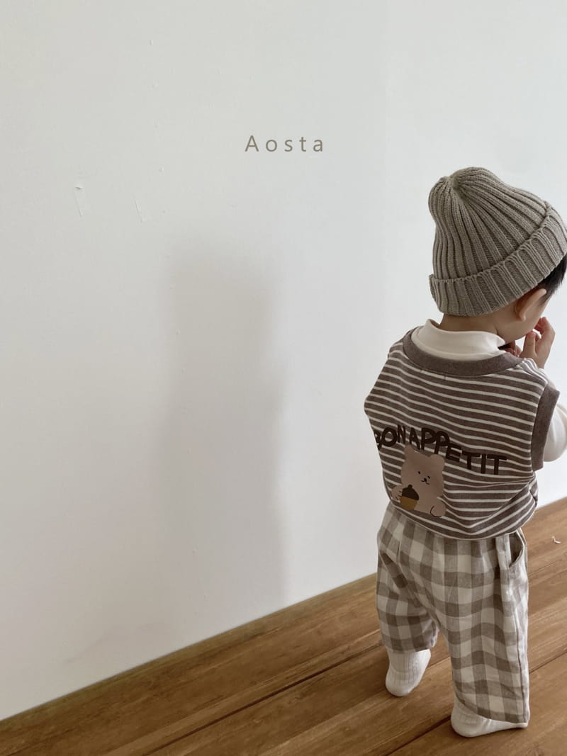 AOSTA - Korean Children Fashion - #Kfashion4kids - Bear Vest - 6