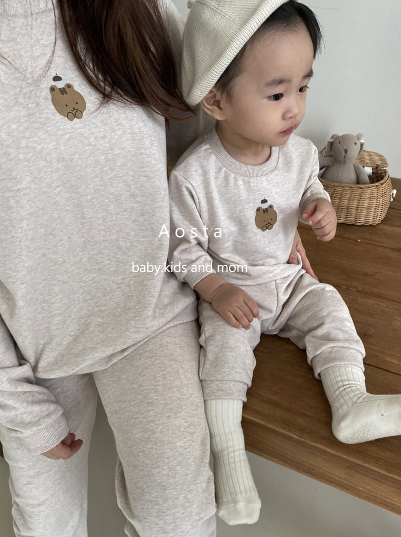 AOSTA - Korean Children Fashion - #Kfashion4kids - Mom Marlang Sweatshirt - 7