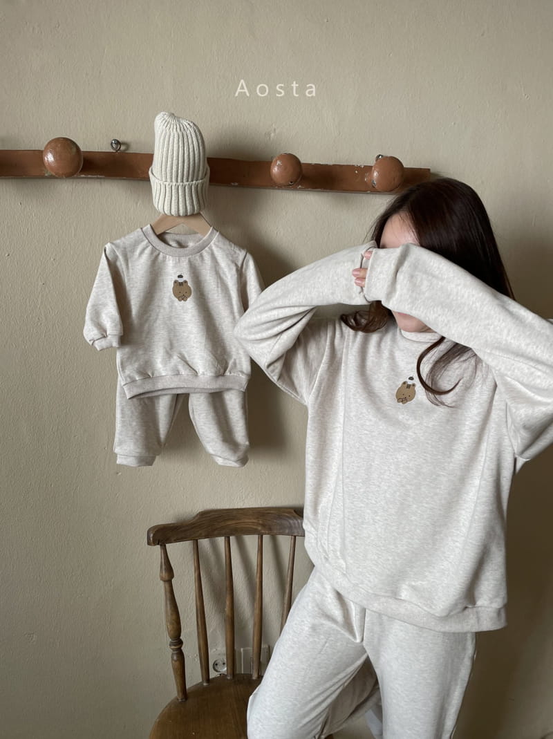 AOSTA - Korean Children Fashion - #Kfashion4kids - Mom Marlang Sweatshirt - 8